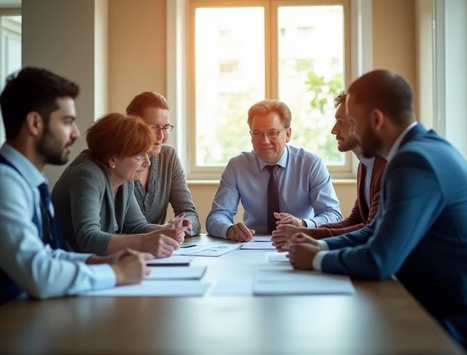 Mehrere Generationen von Händen arbeiten zusammen an einem Projekt, symbolisieren die Kontinuität in einem Familienunternehmen.